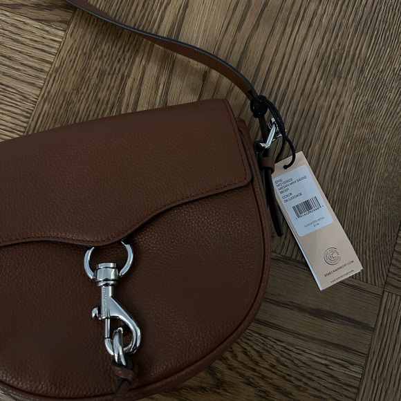 NWT Rebecca Minkoff Megan Mini Saddle Crossbody - Picture 6 of 7